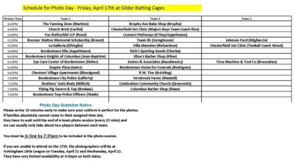 BLL Photo Night - Friday, April 17th